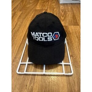 Matco Tools Trucker‎ Hat Cap Adjustable One Size Black Cotton